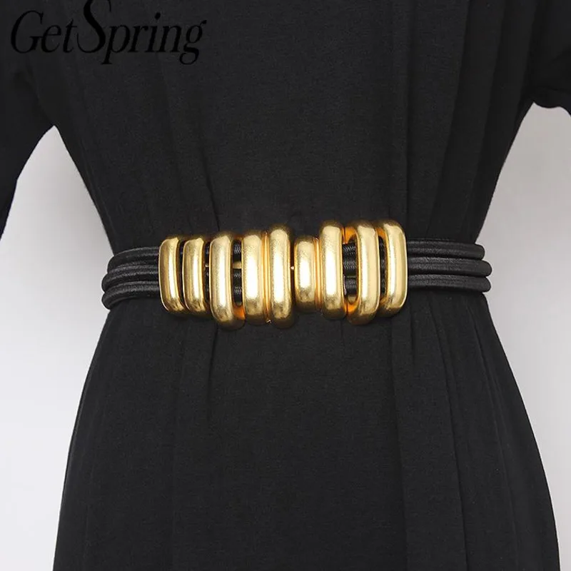 Женский винтажный пояс sondr черный и белый цвета эластичный новинка 2020|Женские