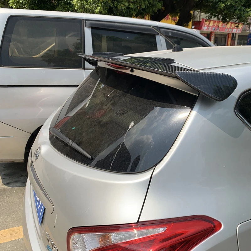 Спойлер для Nissan Tida 2006 + спойлер из углеродного волокна | Автомобили и мотоциклы