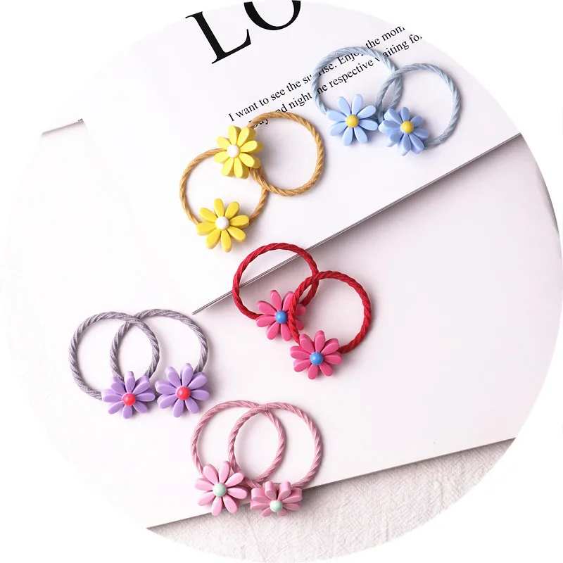 2 шт./лот головные уборы Красивые милые красочные маленькие маргаритки