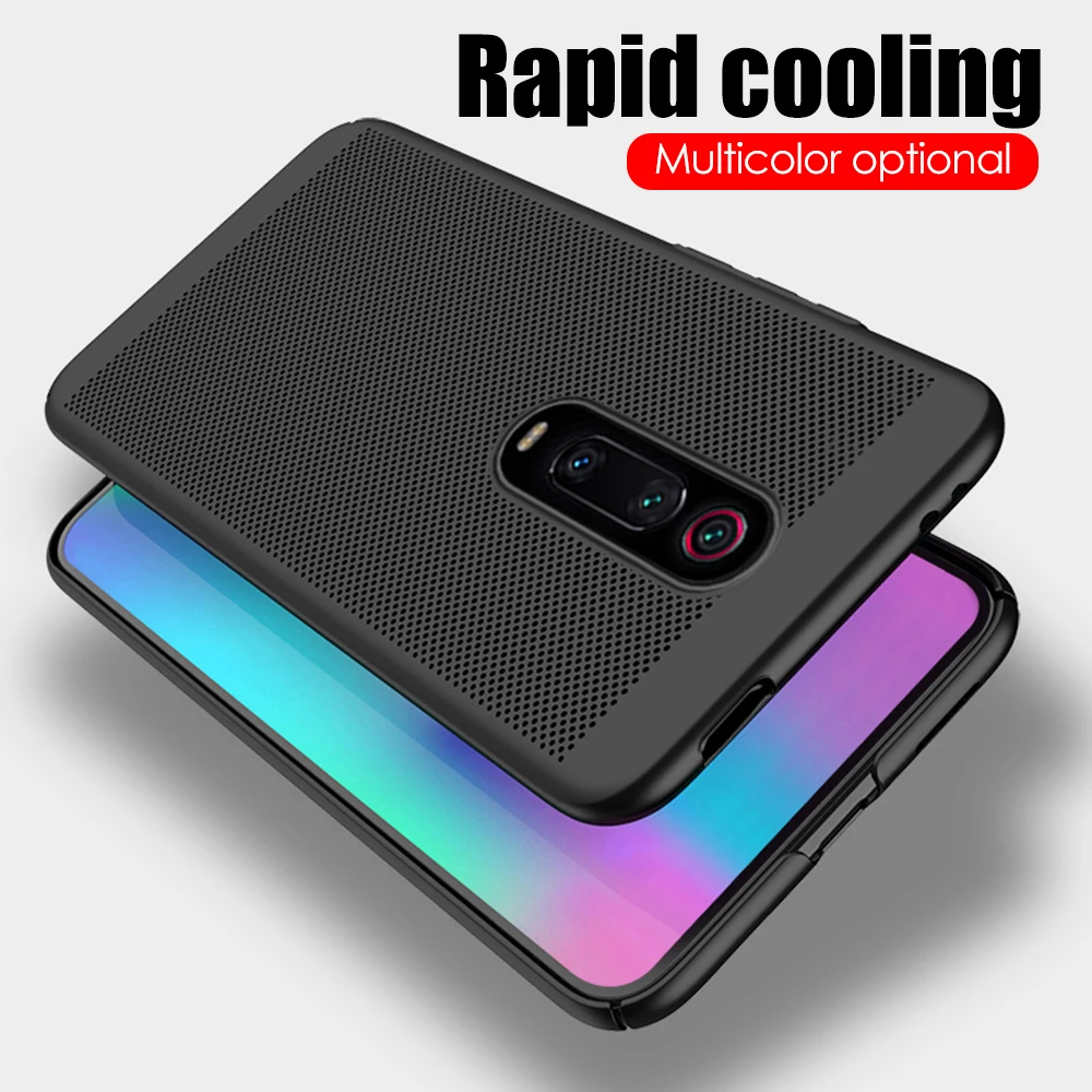Теплоотвод чехол для Xiaomi Redmi 7 7A Note 6 Pro 6A K20 ультра тонкий жесткий PC задняя крышка Mi9t