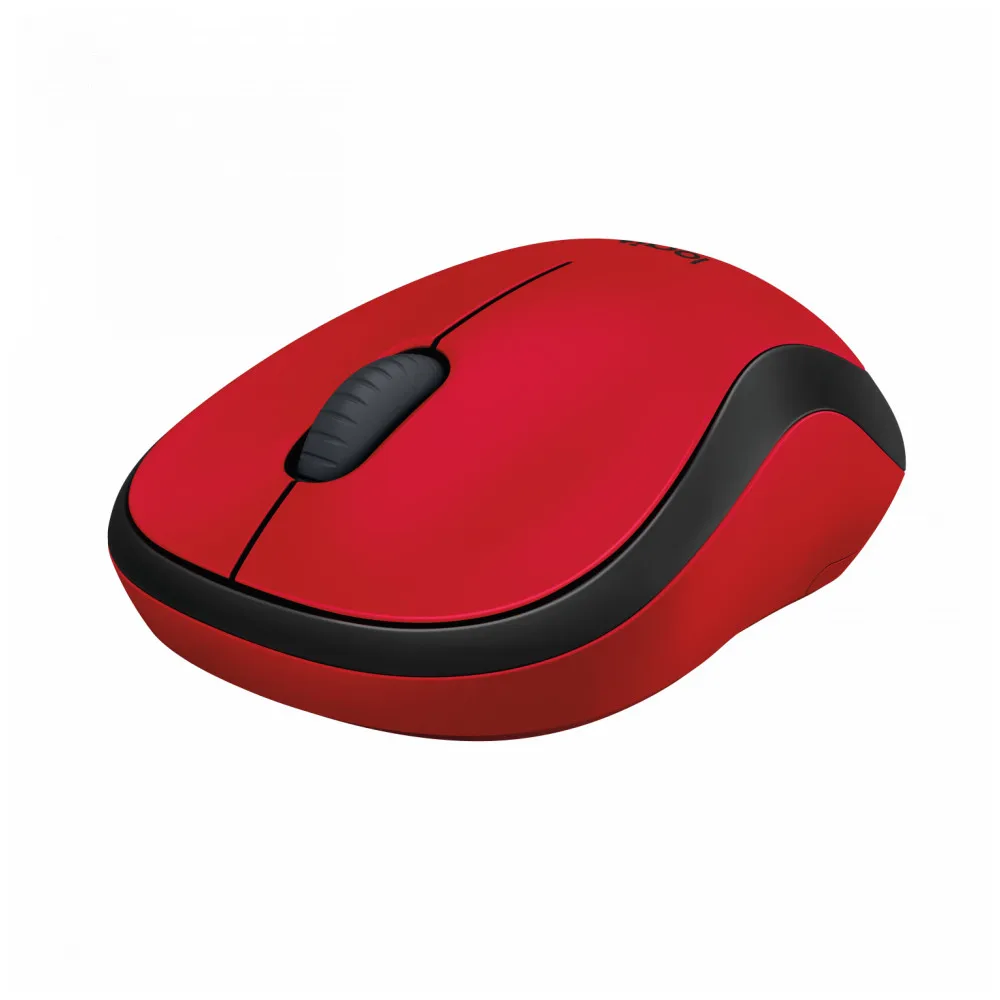 Мышь беспроводная Logitech M220 Silent Red (красная оптическая 1000dpi 2.4 GHz/USB ресивер