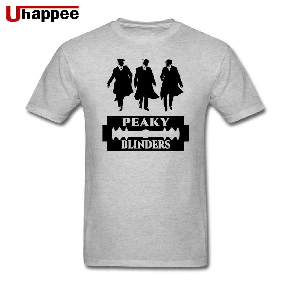 Высокое качество Peaky футболки с надписью blinders мужские Geek пользовательские
