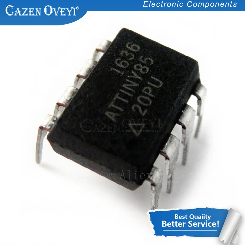 2pcs/lot ATTINY85 20PU DIP 8 DIP8 85 20 In Stock|Интегральные схемы| |
