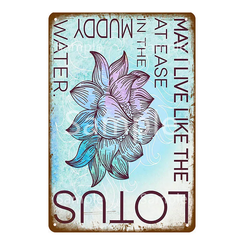 Металлический знак для кухни травы сада винтажные металлические таблички декор
