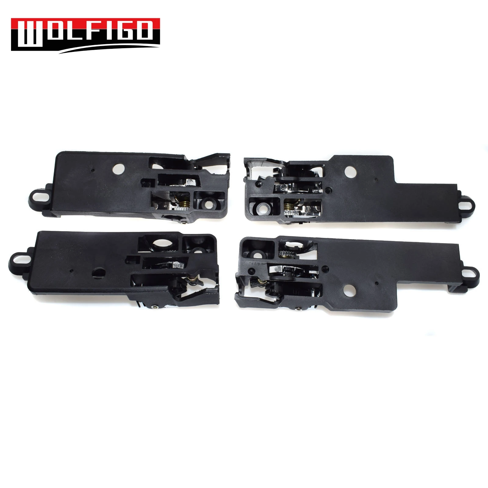 WOLFIGO Хромированная ручка межкомнатной двери для Ford Fusion Lincoln MKZ Mercury Milan 6E5Z5422600, 6E5Z5422601B, 6E5Z5422600A, 6E5Z-5422601