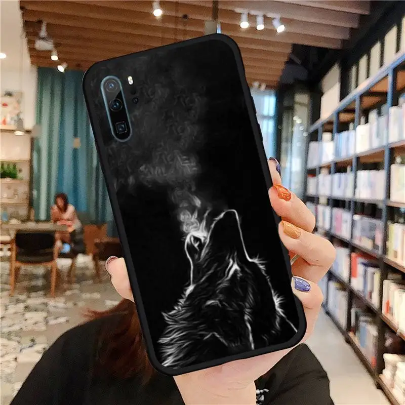 

Ferocious wolf adventure Phone Cases For Huawei honor Mate P 9 10 20 30 40 Pro 10i 7 8 a x Lite nova 5t Soft silicone funda