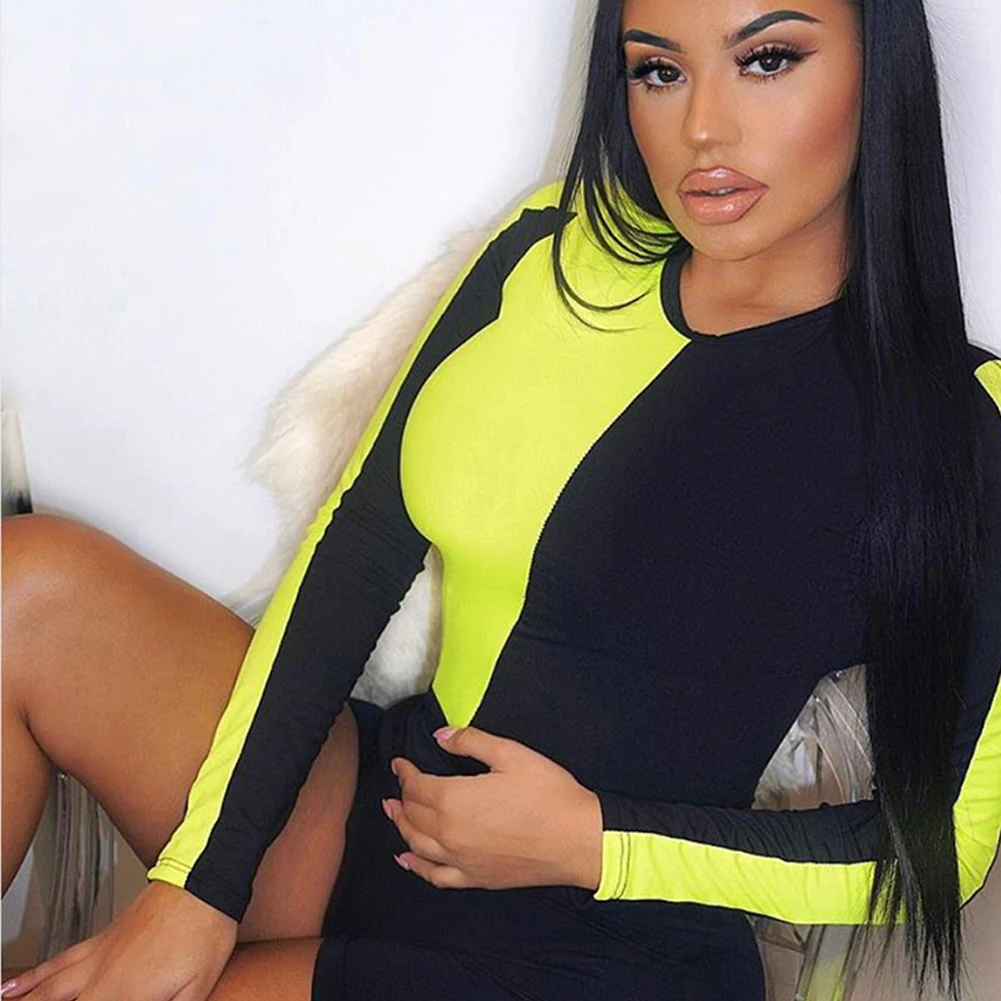 Брендовые новые женские костюмы сексуальное женское обтягивающее трико