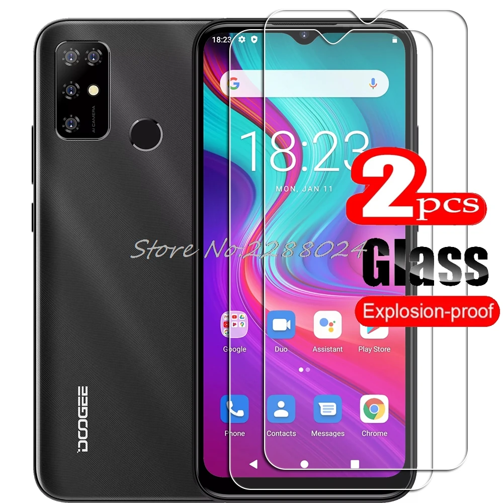 Защитная пленка для экрана телефона Doogee X96 Pro закаленное стекло высокой четкости 2