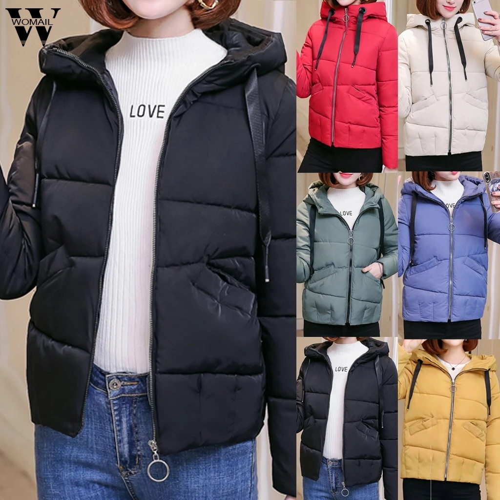 Женский короткий пуховик с хлопковой подкладкой теплая куртка на зиму и весну S3
