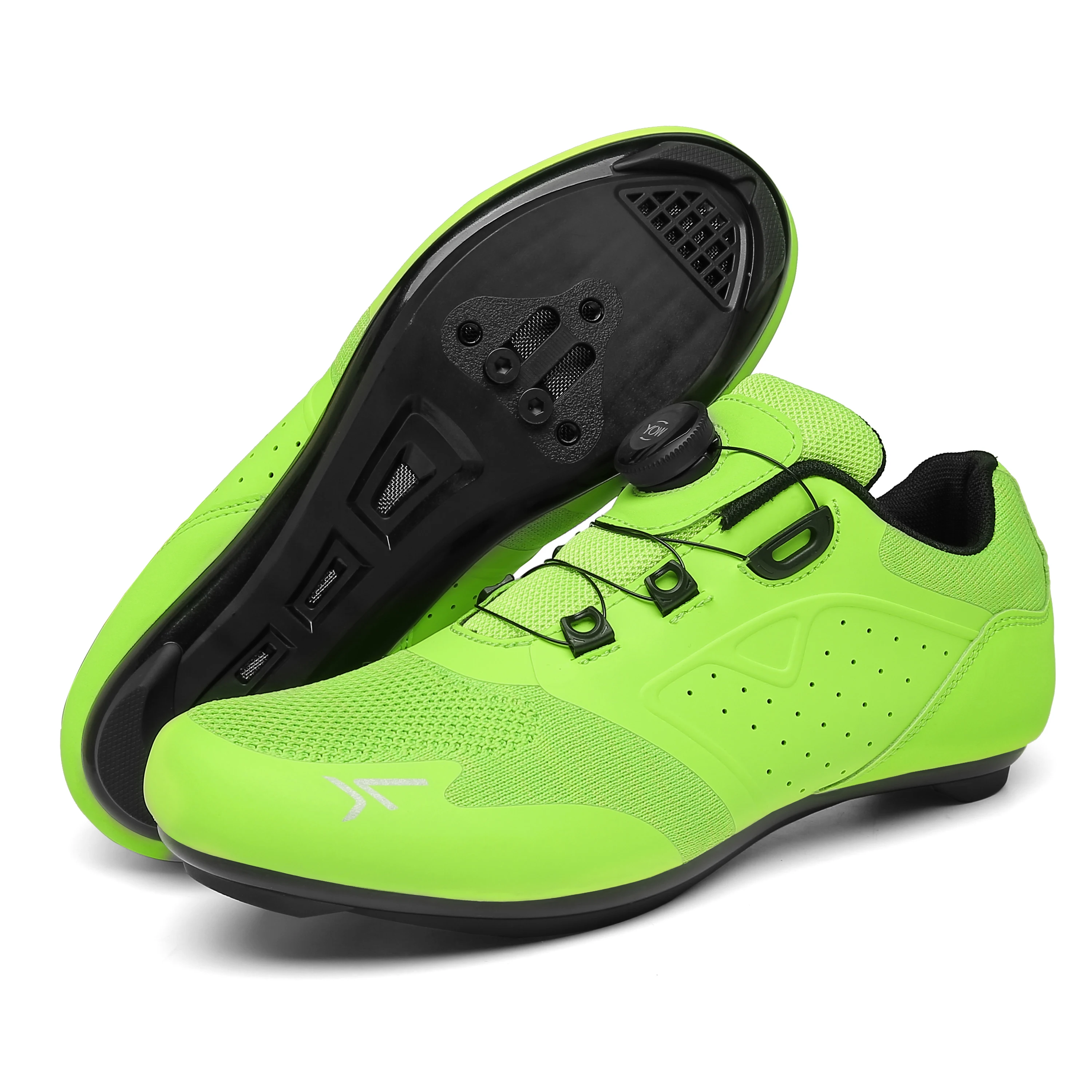 Murah 2021 Baru SPD Wanita Kecepatan Datar Sepatu Bersepeda Balap Triathlon Jalan Pria MTB Cleat Gunung Sneakers Bersepeda Kotoran Sepatu Sepeda Pria