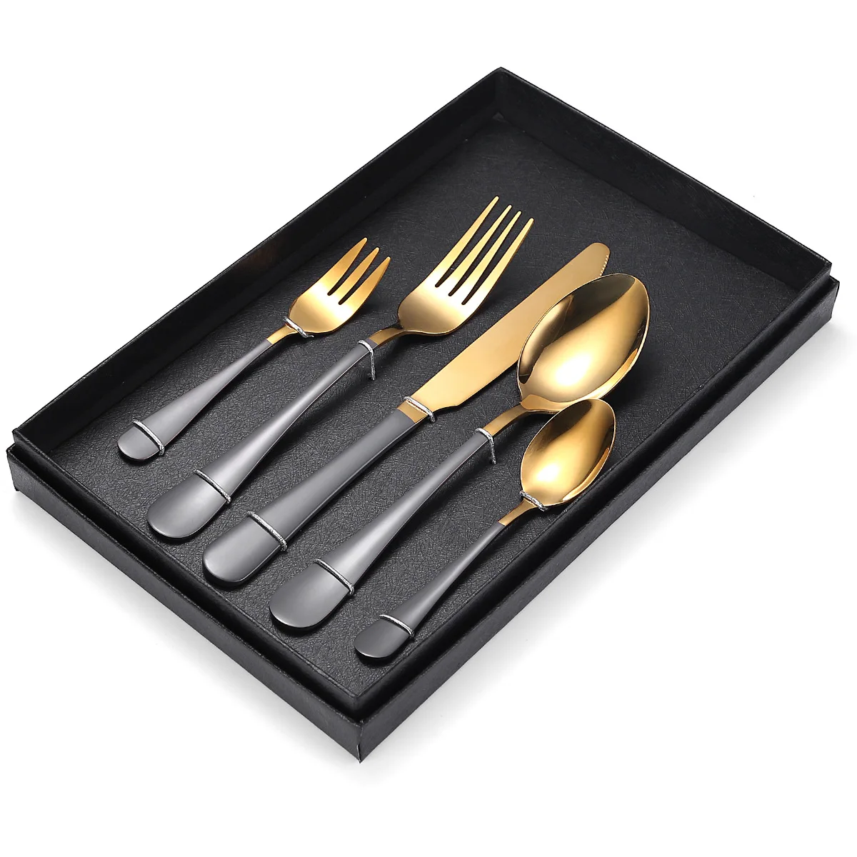5 шт. набор кухонных столовых приборов из нержавеющей стали|Столовые сервизы| |