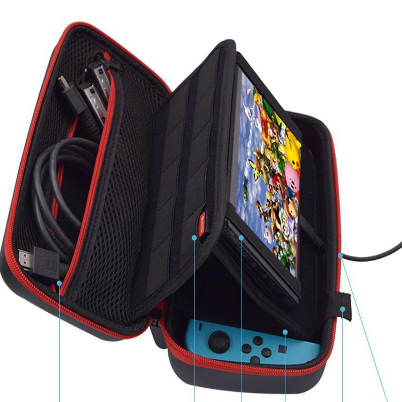 Для nintendo сумка switch для переноски Портативный игровая консоль хранения чехол