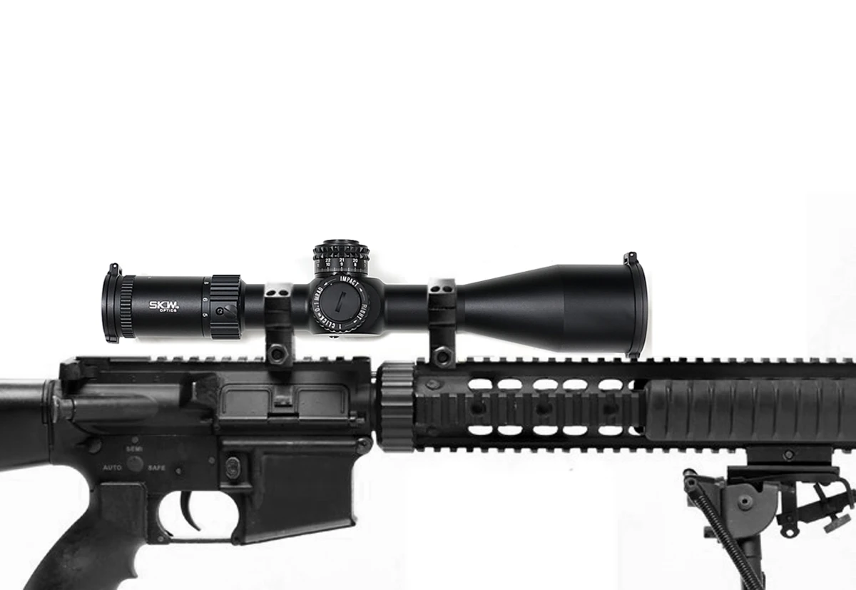 SKWoptics 5-30x56FFP-MIL-A первый фокальный самолет ffp прицел 34 мм прицел кольца Охота мишень сетка сверхмощный прицел