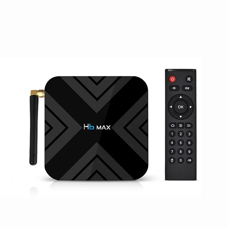 AllWinner H6 Android tv Box MAX 4GB32GB 2 4G 5G wifi LAN100M Поддержка U диск и USB HDD TF кард ридер Blutooth4.1