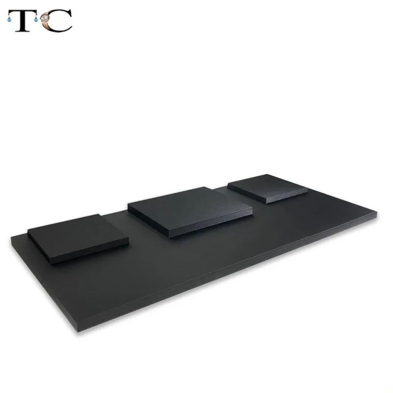 Держатель для ювелирных изделий из мягкой черной кожи | Украшения и аксессуары