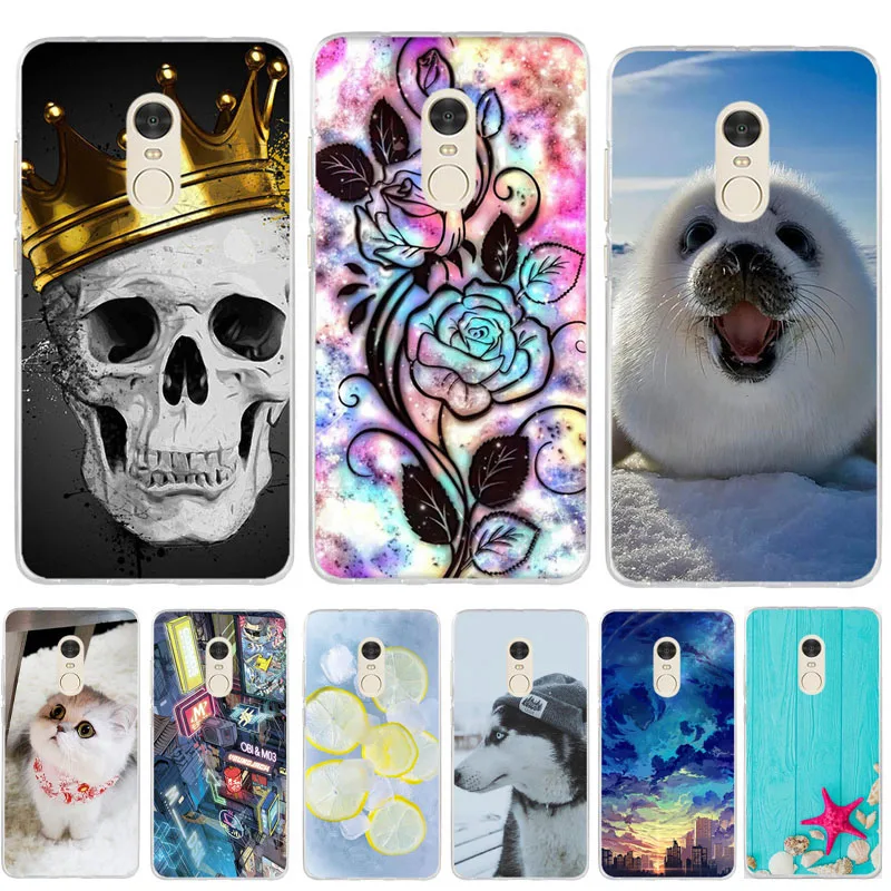 Чехол-накладка для Xiaomi Redmi Note 4X мягкий силиконовый чехол из ТПУ бампер | Мобильные