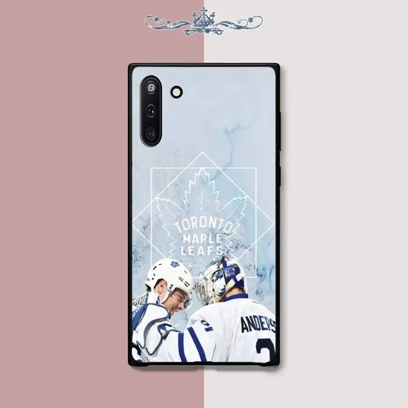 

YJYDNHBD Maple Leafs Team soft TPU black case cover for Samsung galaxy J2 J2 J3 J4 plus J5 prime J7 2016 J6 note 5 8 9 10 coque