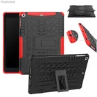 Чехол для планшетов ipad Air, ослепительный силиконовый + ПК армированный сверхпрочный детский противоударный чехол для планшета Ipad Air A1475 A1476 + ручка