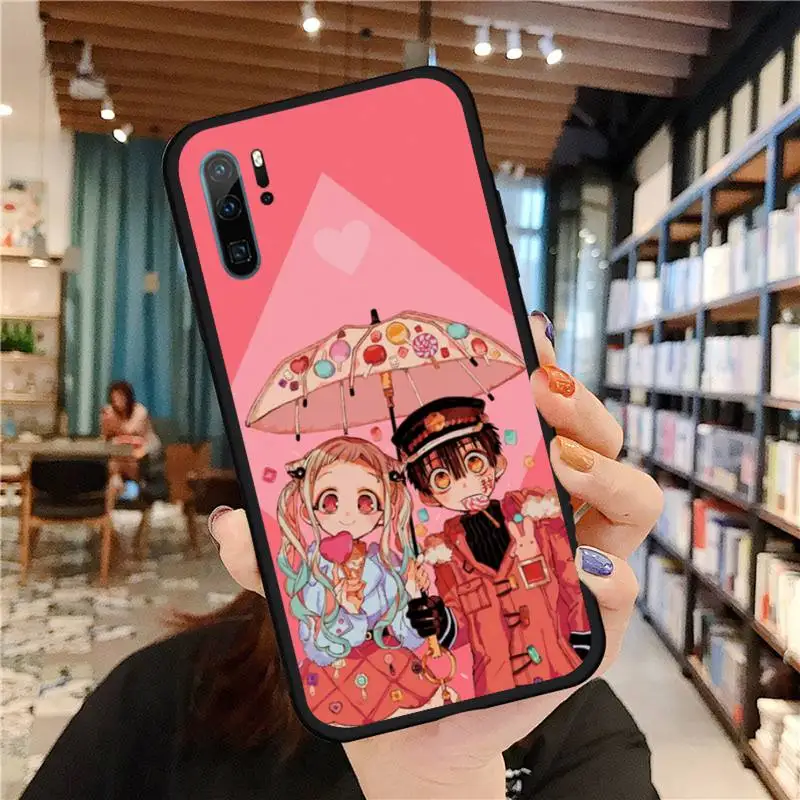 

Toilet-Bound Hanako-kun Phone Case For huawei p30 p40 p20 lite pro p smart 2019 2020 nova 6 7 se pro 5t coque