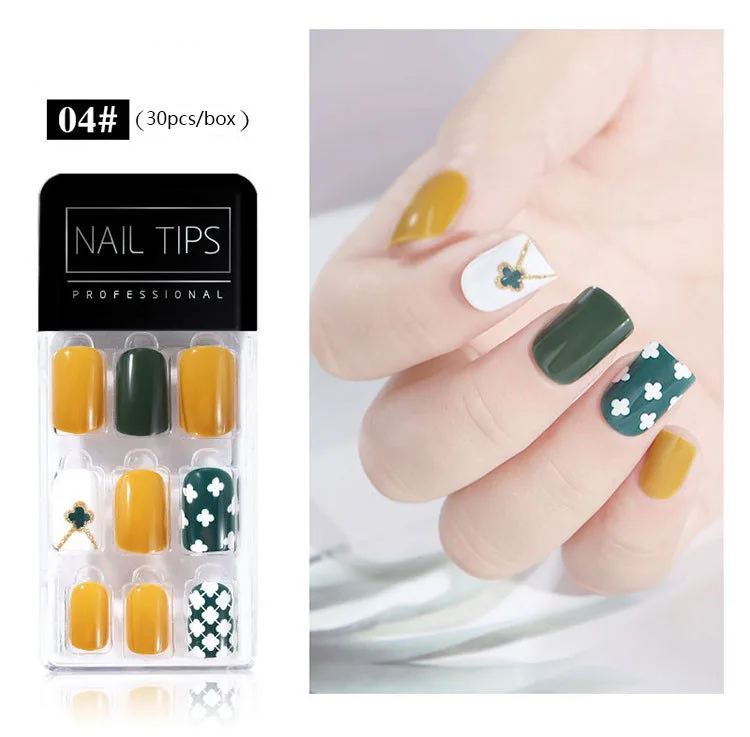 30 шт./компл. накладные для Неил арта украшения кончиков ногтей ультра тонкие
