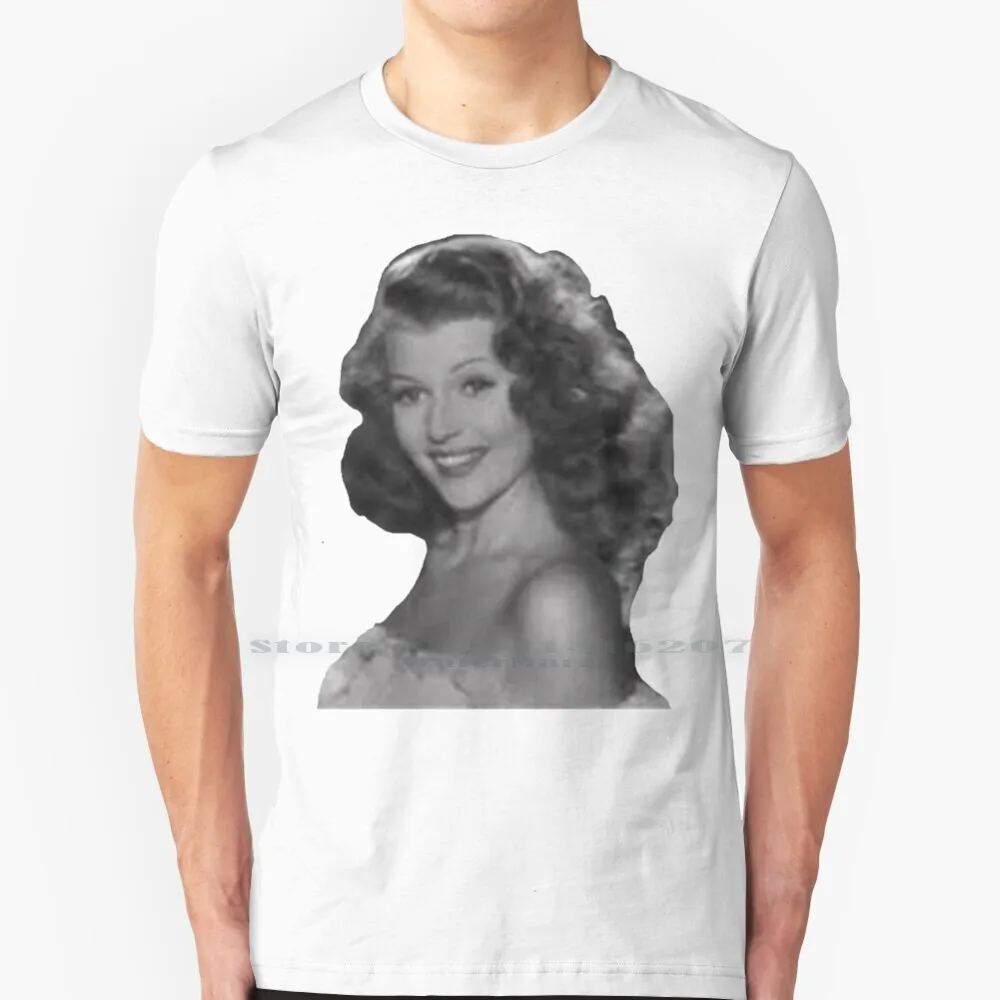 Rita Hayworth T Shirt 100% Pure Cotton Rita Hayworth Classic Movies Gaspomumo