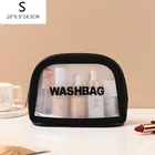 4 шт., Женская водонепроницаемая косметичка из ПУ кожи