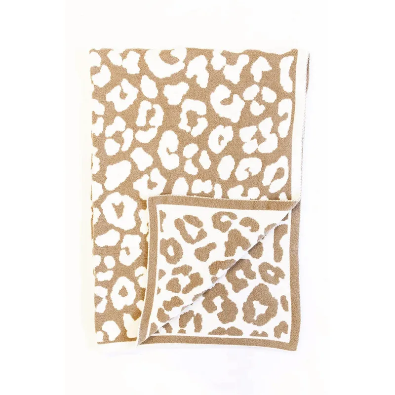 

Leopard Print Fleece Blankets Flannel Blankets For Double Bed Soft Warm Bedspread Travel Sofa Throw Blanket