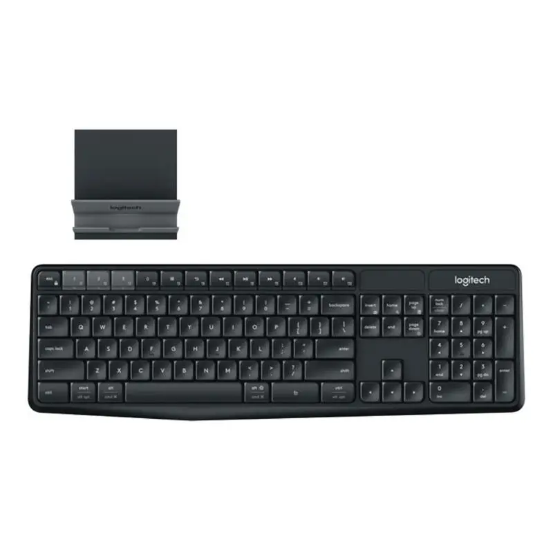 bluetooth клавиатура logitech k375s 104 клавиши 24 г