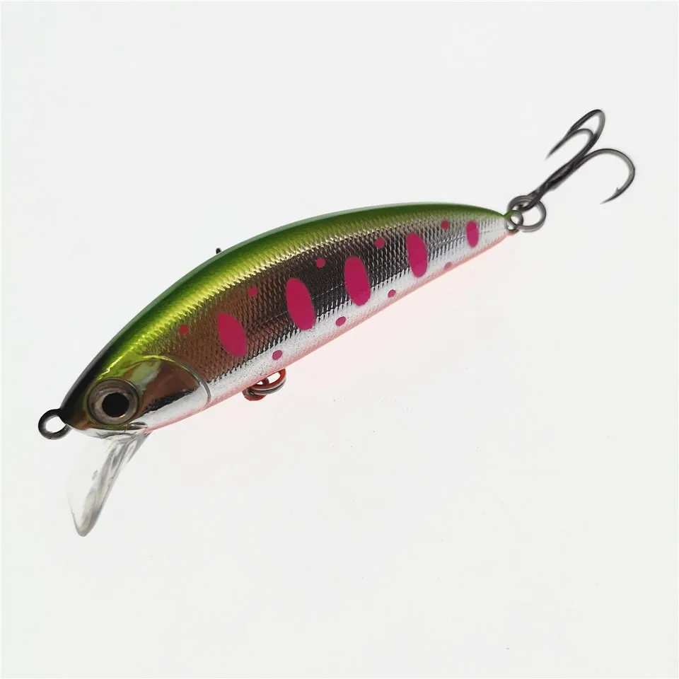 

SWOLFY 3pcs New Fishing Lure 60mm/9g Sinking Minnow Wobbler Hard Lure Bass Pike peche isca artificial Bait Tackle