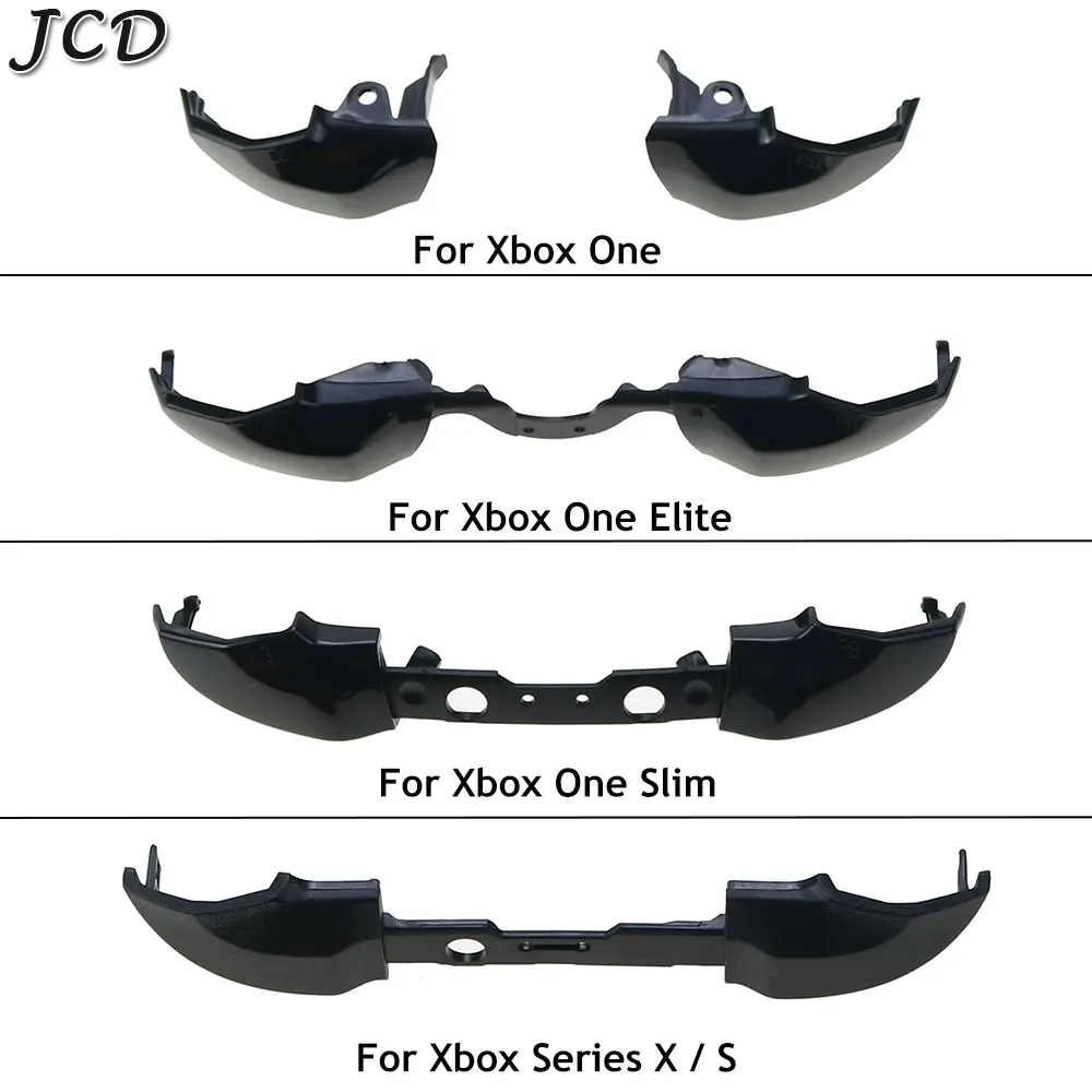 

JCD 1pcs Black Replacement Bumper LB RB Trigger Button for Microsoft Xbox On elite Slim / xbox one series X S Controller