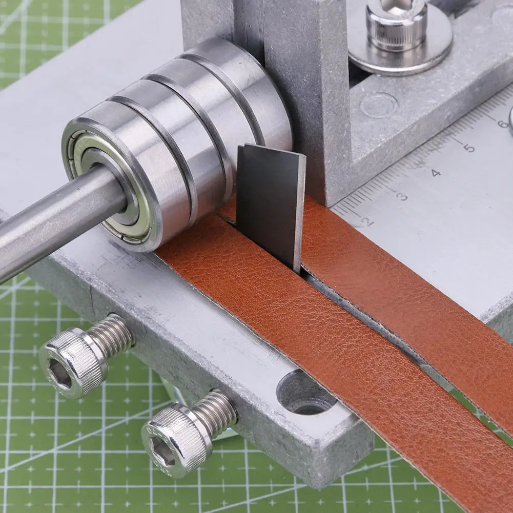 

Leather Strap Cutter Splitter Paring Tool Strap Belt Cutting Machine Leather Skiver Guitar Straps Bracelet Cutting Machine Tools