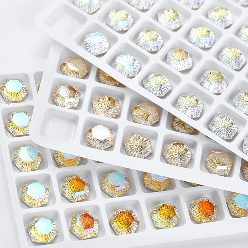 

Crystal Nail Art Rhinestones DIY Nail Stones Gems For 3D Nails Art Decorations