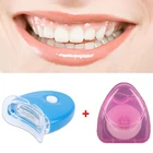 Мини-прибор для отбеливания зубов со светодиодсветильник, средство для отбеливания зубов, гель для отбеливания, удаление зубных жестких пятен, портативный инструмент для гигиены полости рта
