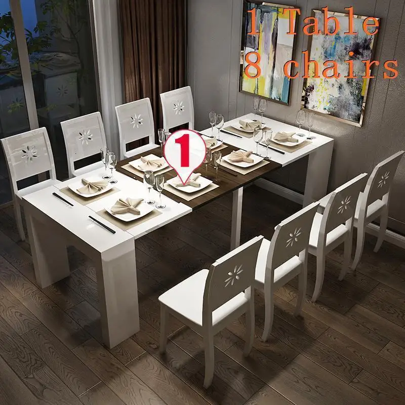 Number 4 Mueble Comedor A Langer Redonda Tavolo Da Pranzo Eet Tafel Piknik Masa Sandalye деревянный обеденный стол - Цвет: Number 4