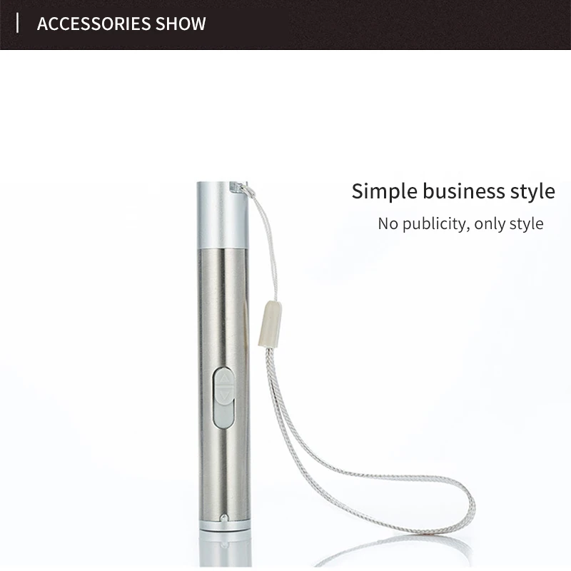 Портативная красная мини лазерная указка 3 в 1 фонарик USB Перезаряжаемый для кошек