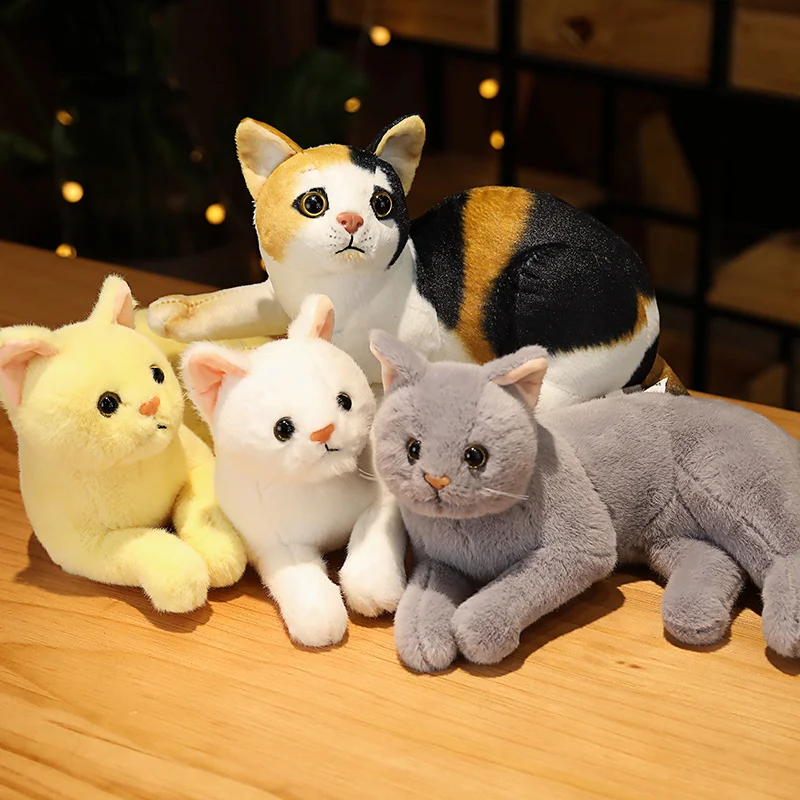 

Игрушка плюшевая Реалистичная в виде кошки, 32 см
