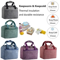 waterproof picnic lunch box portable insulated lunch bag thermal food picnic lunch bags for work tote travel picnic handbag