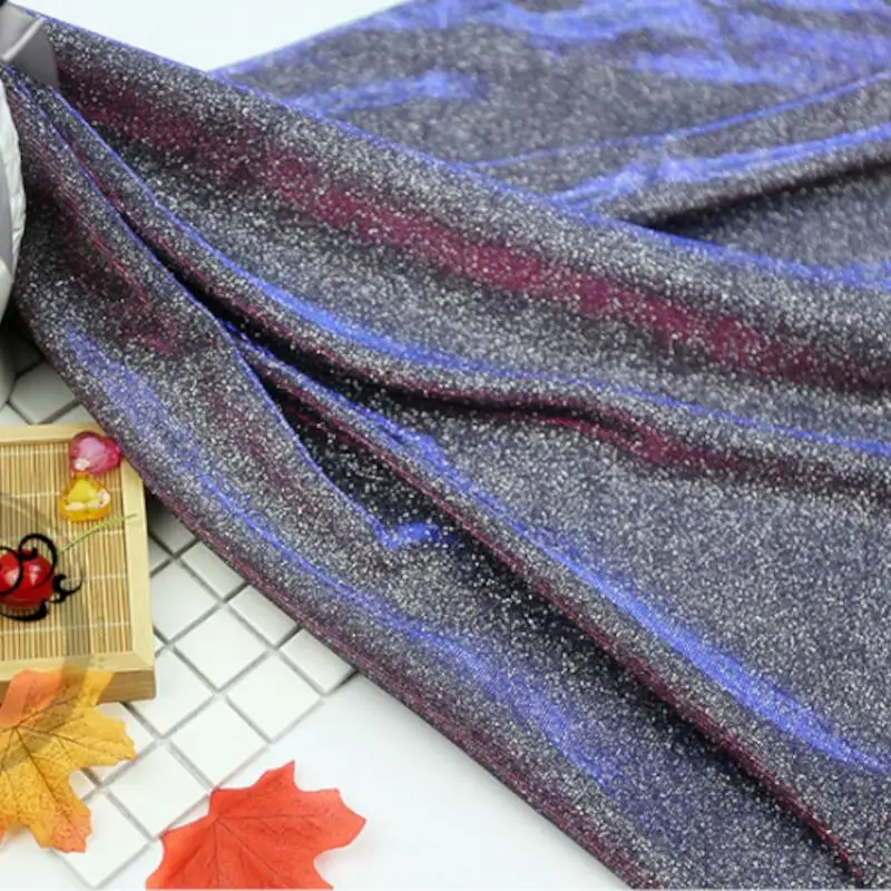 3/5/10 м двухцветная блестящая ткань с лунным светом для платья тканевый фон