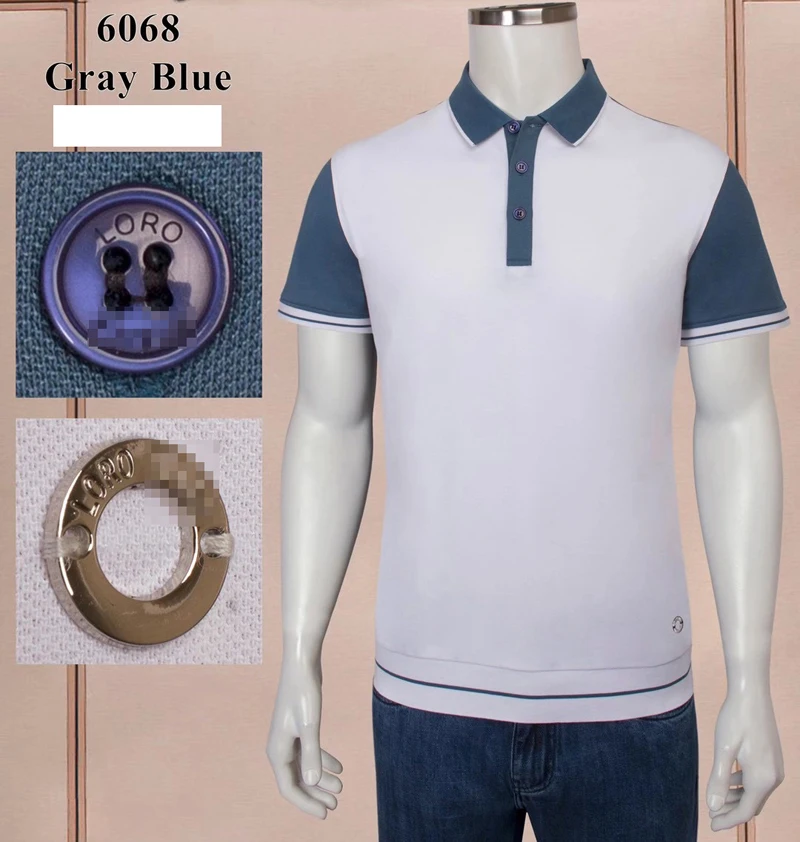 

BILLIONAIRE T-shirt cotton men 2021 summer new lapel Short sleeve Casual elasticity embroidery Comfortable Thin Big size M-4XL
