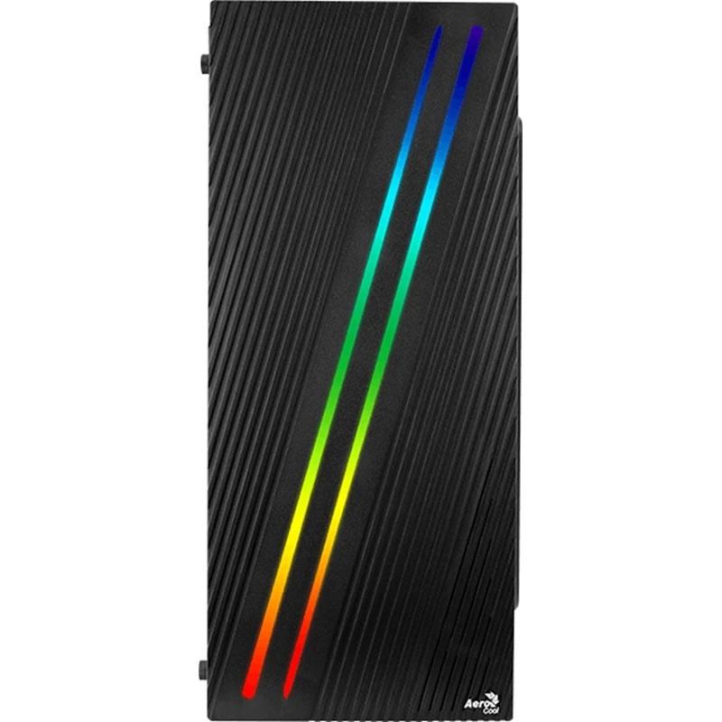 Корпус Aerocool Streak-A-BK-v1 черный без БП ATX 1x80mm 2xUSB2.0 1xUSB3.0 audio | Компьютеры и офис