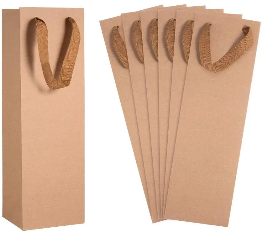 

15PCS Wine Bag, Long Bags Wine Bag Bottle Gift Bags for Birthday Baby Shower Party Favors 10.9x9x34.8cm (4.3"X3.5"X13.7")
