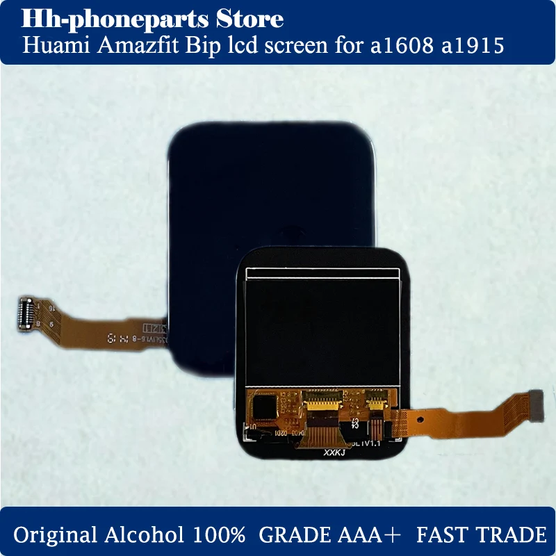 

New For Huami Amazfit Bip A1608 A1915 smart sports watch LCD screen touch screen, A1608 A1915 LCD screen