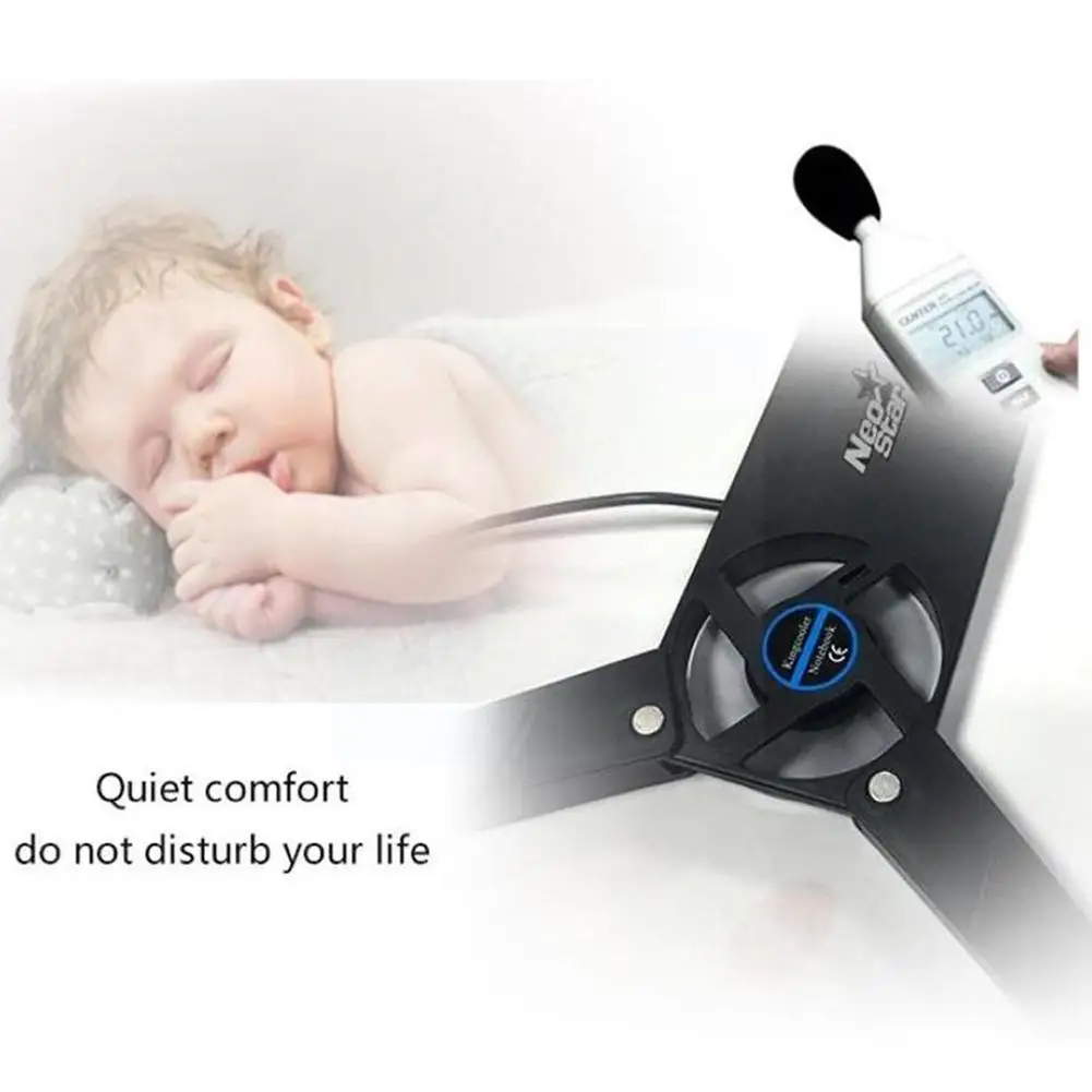 

Радиатор для ноутбука подходит для ноутбуков 10-17 дюймов любой Вращающийся вентилятор с совместимым охлаждением и Usb-портом B7z8