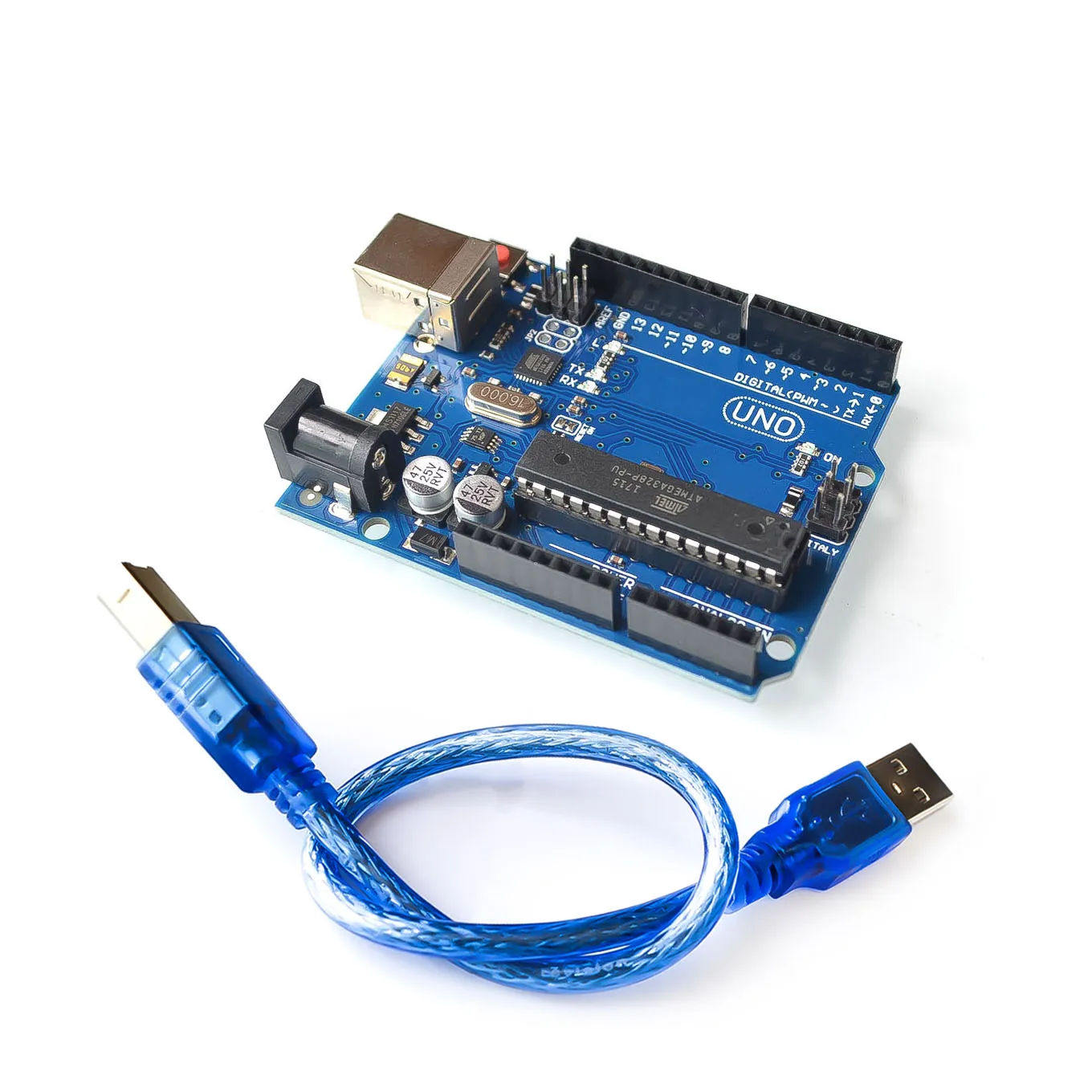 UNO R3 официальная коробка ATMEGA16U2 + MEGA328P чип для Arduino макетная плата USB