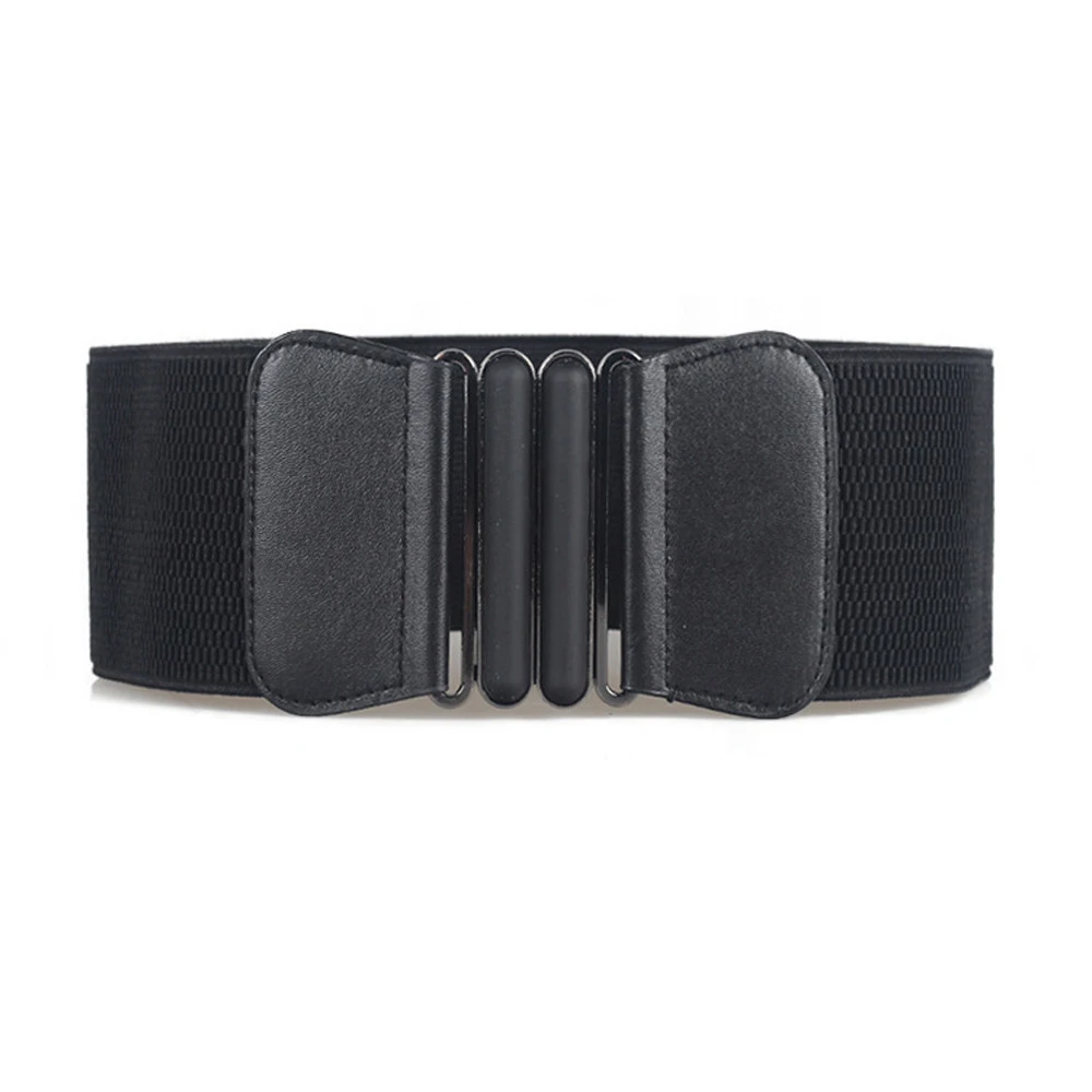 В стиле ретро Женские шорты с эластичным поясом и пряжкой винтажном Кожаные