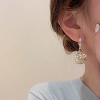 earrings for girls stainless steel jewelry for women 2021 luxury brands pearl earring rings 2021 trend vintage decor earrings