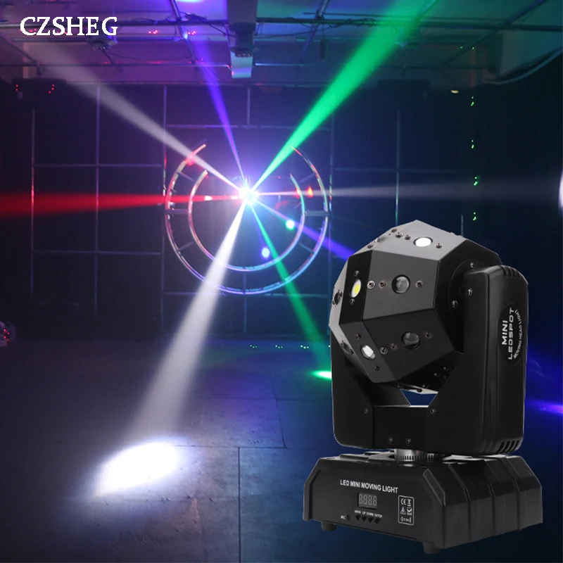 Professional DJ Disco Ball Lights LED beam laser strobe 3in1 moving head football light DMX Nightclub party show stage lighting