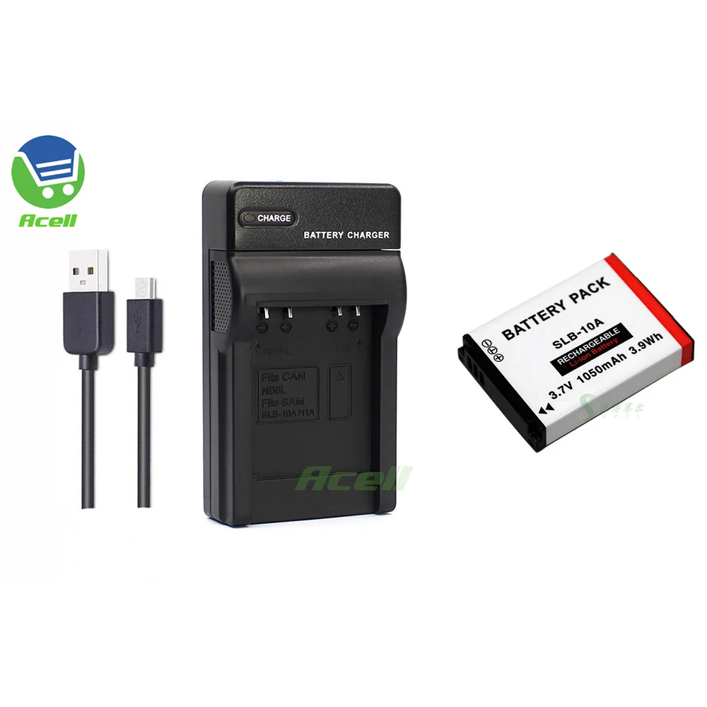 Аккумулятор + USB зарядное устройство для SAMSUNG WB800F WB850F WB855F WB2100 WB2014F EX2F HZ10W HZ15W P800 TL9 ES60