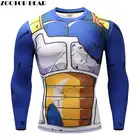 2021 футболки Для мужчин аниме фитнес-футболки Косплэй компрессионная футболка Бодибилдинг футболки Косплэй с анимационным персонажем Camiseta