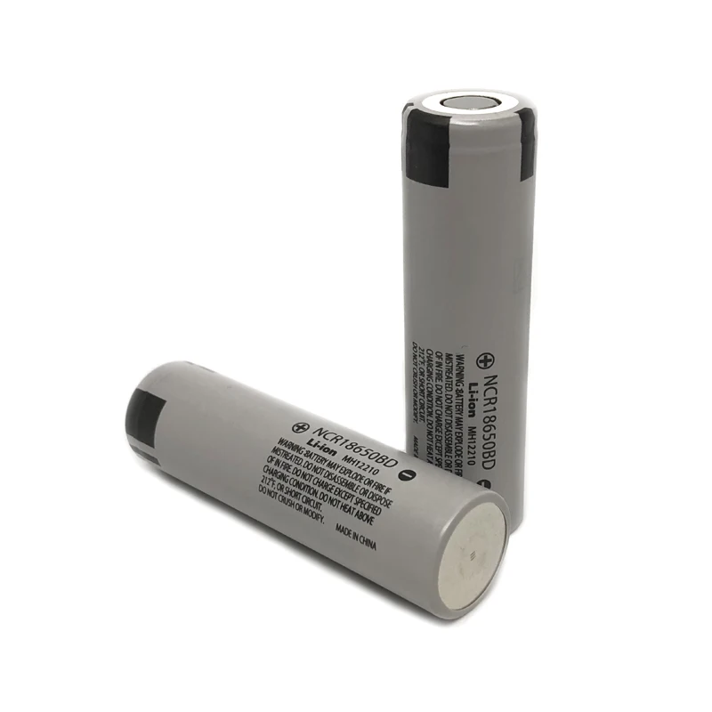 

2 шт./лот новый оригинальный Panasonic 18650 NCR18650BD 3,7 в 3200 мАч 10 А разрядный литиевый аккумулятор, батареи для электронных сигарет